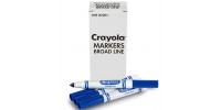 Feutre Crayola Conique Lavable/12 - (Choix de Couleur en Option)